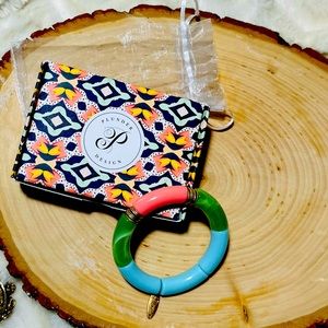 New summer collection Ellie acrylic bracelet by plunder design NWT